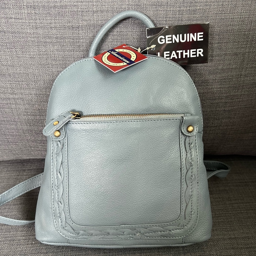 NWT GREAT AMERICAN LEATHER WORKS BACKPACK BAG PURSE